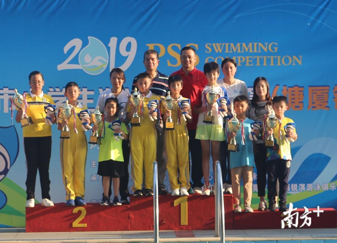 2019东莞市小学生游泳U系列比赛第3站